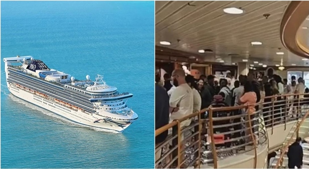 Nightmare cruise rejected in port because three seashells stuck to hull: passengers stranded on board