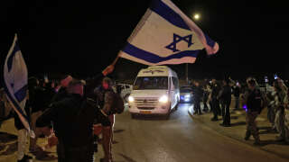 Israel-Hamas war: This Wednesday a “sixth group” of Israeli hostages was released (Photo of the reception of the Israelis upon the arrival of the released hostages on November 29, 2023) 