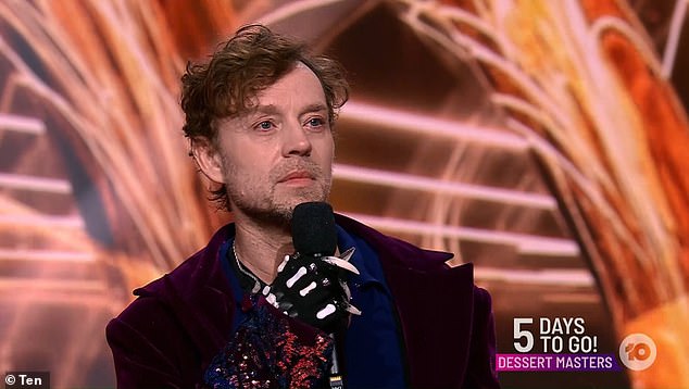 Darren Hayes appeared on The Masked Singer because he was