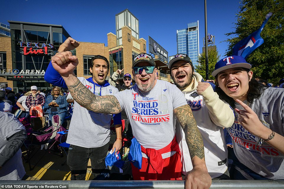 Rangers World Series Parade The MLB Champs Celebrate With An Estimated