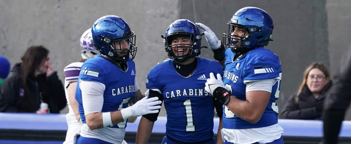 The Carabins champions of the Uteck Cup