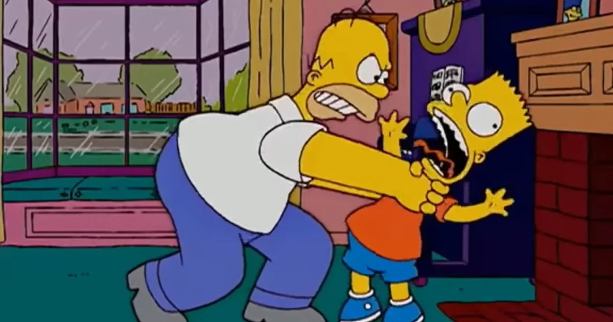 The Reason Why Homer Will No Longer Strangle Bart In The New Seasons Of ...