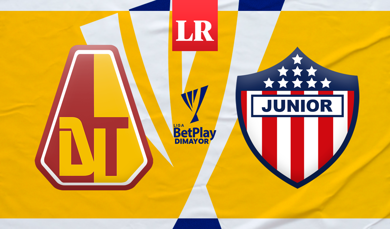 Tolima vs Junior When do they play for the BetPlay