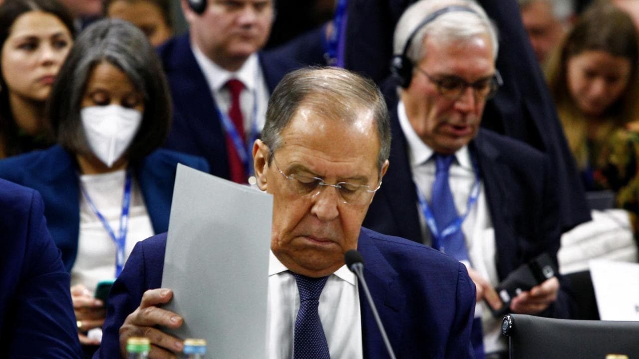 Ukraine Russia, Breaking News. Lavrov At The OSCE Summit In Skopje Is ...