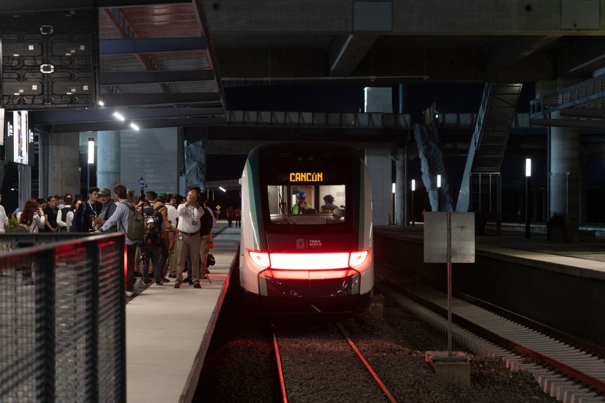 1702728874 On board the first Mayan train modern incomplete and monitored