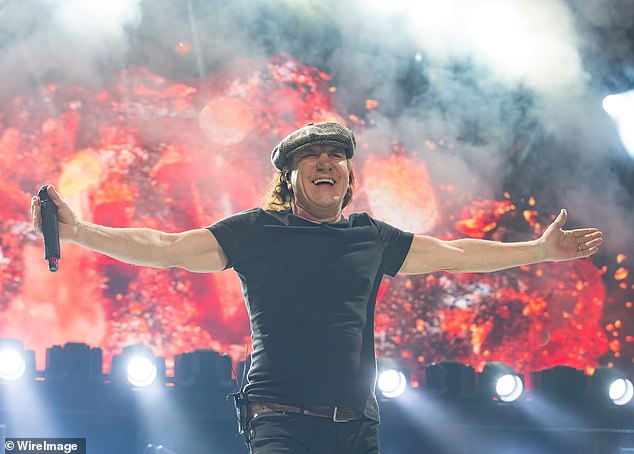 The current line-up of AC/DC includes singer Brian Johnson (from 1980 to 2016 and since 2018).