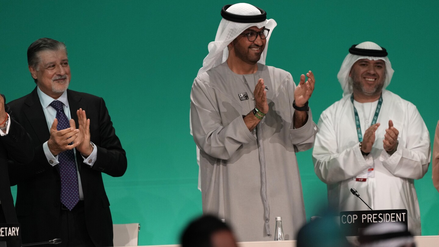 Delegates at UN climate talks in Dubai agree to move