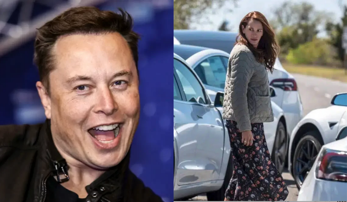 Elon Musk talks about the SHOCKING scene with Teslas in