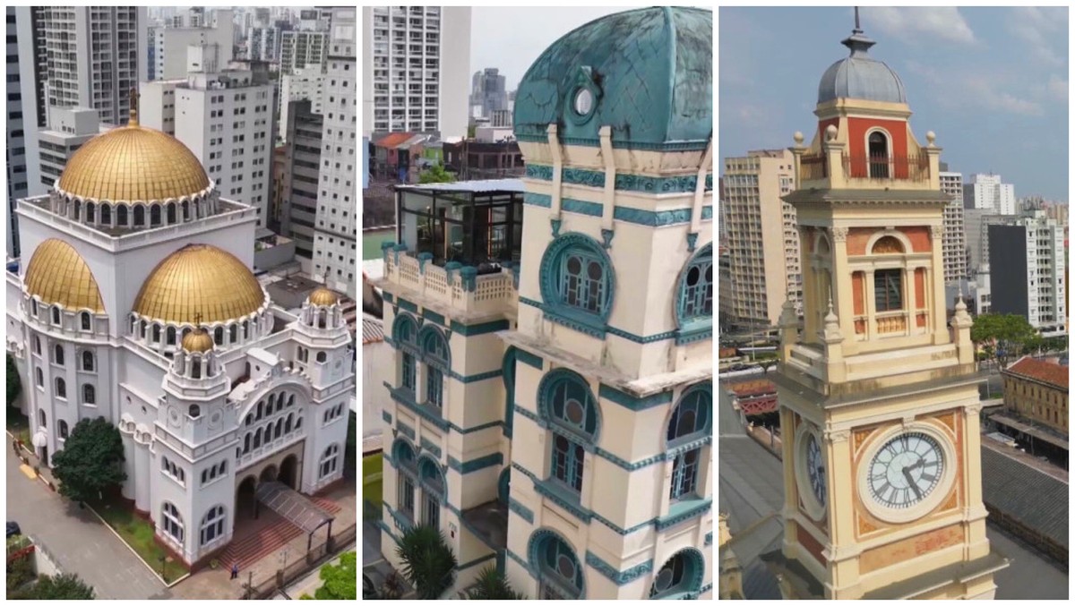 International Architecture in SP The city features diverse buildings inspired