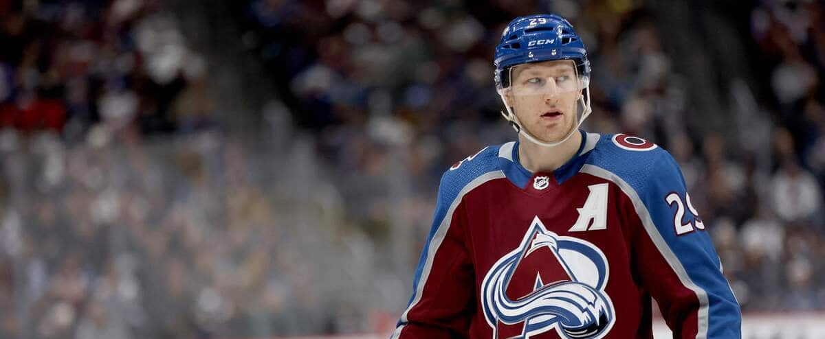 NHL Nathan MacKinnon is in great shape