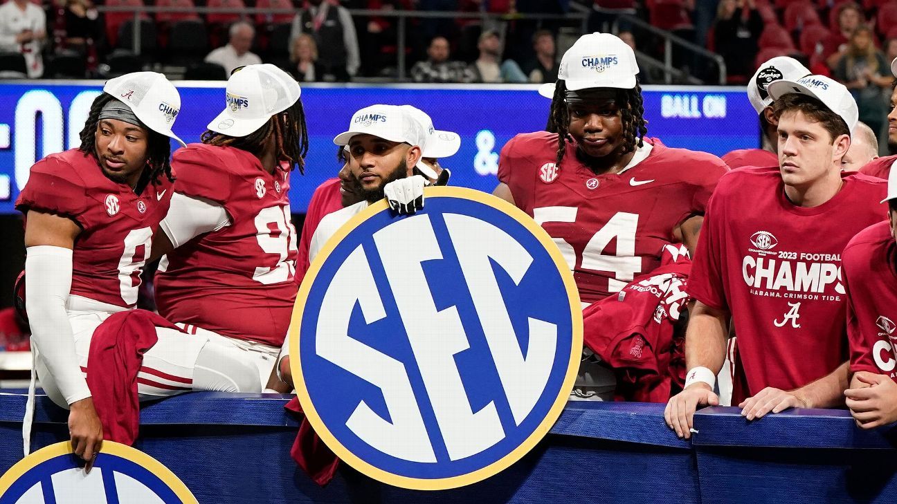 SEC Schedule Release For 2024 College Football Season ESPN S Chronicles