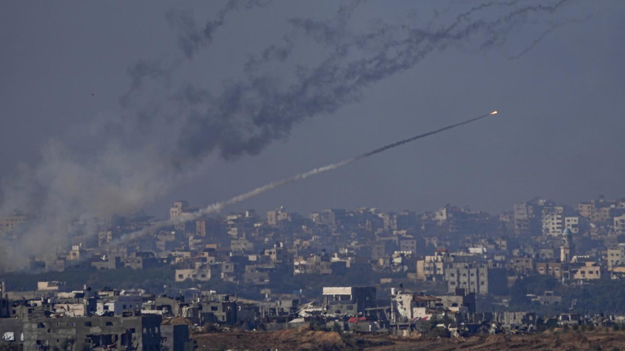 War in the Middle East Dozens of Hamas attacks in