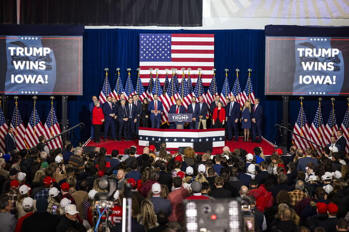 1705428864 Trump wins Iowa by landslide DeSantis second North America Ansait