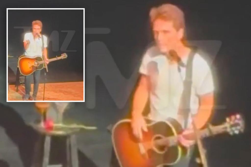 Richard Marx clashes with obnoxious fan during Rick Springfield concert