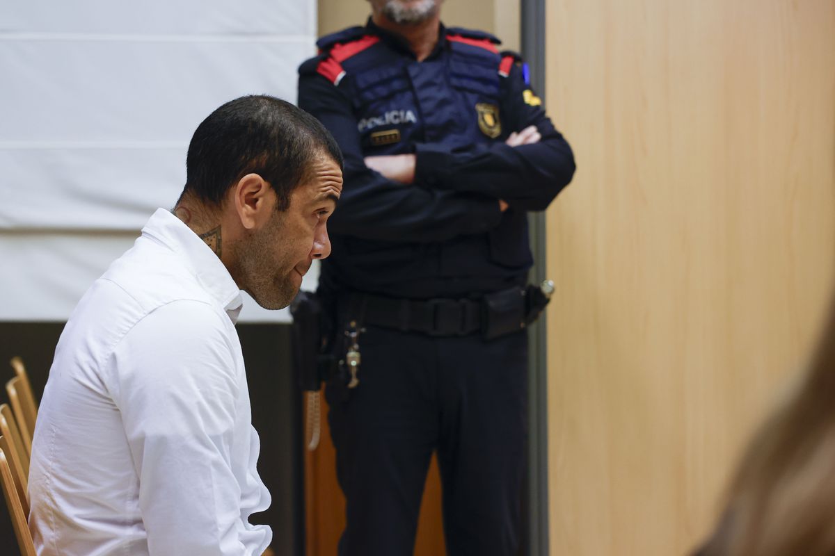 1707333997 Dani Alves at the trial At no point did he