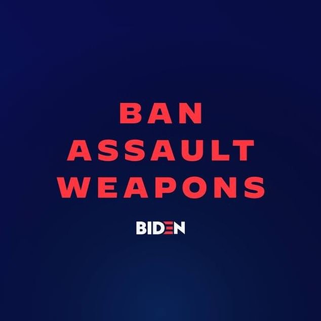 Biden said that if Congress cannot completely ban assault weapons, it should raise the minimum age for purchasing such weapons from 18 to 21