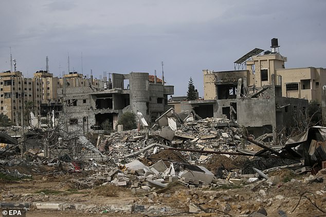 Homes in Gaza lie in ruins as Israel's offensive into the coastal strip continues