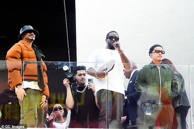 The star received the key to New York City in Times Square in September last year alongside his sons Quincy Brown and Justin Combs