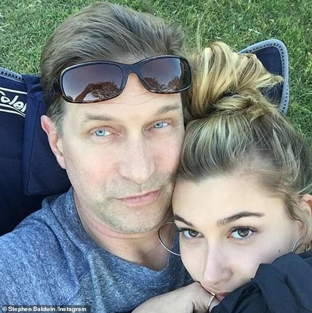 Stephen Baldwin (left, pictured in 2016) publicly asked for prayers for his daughter Hailey Baldwin Bieber and son-in-law Justin in an Instastory on Monday, causing concern among fans