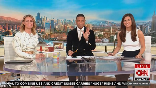 CNN This Morning was canceled just 18 months after the show began due to poor ratings and the departure of two of its anchors, Don Lemon (pictured center) and Kaitlan Collins (pictured right).