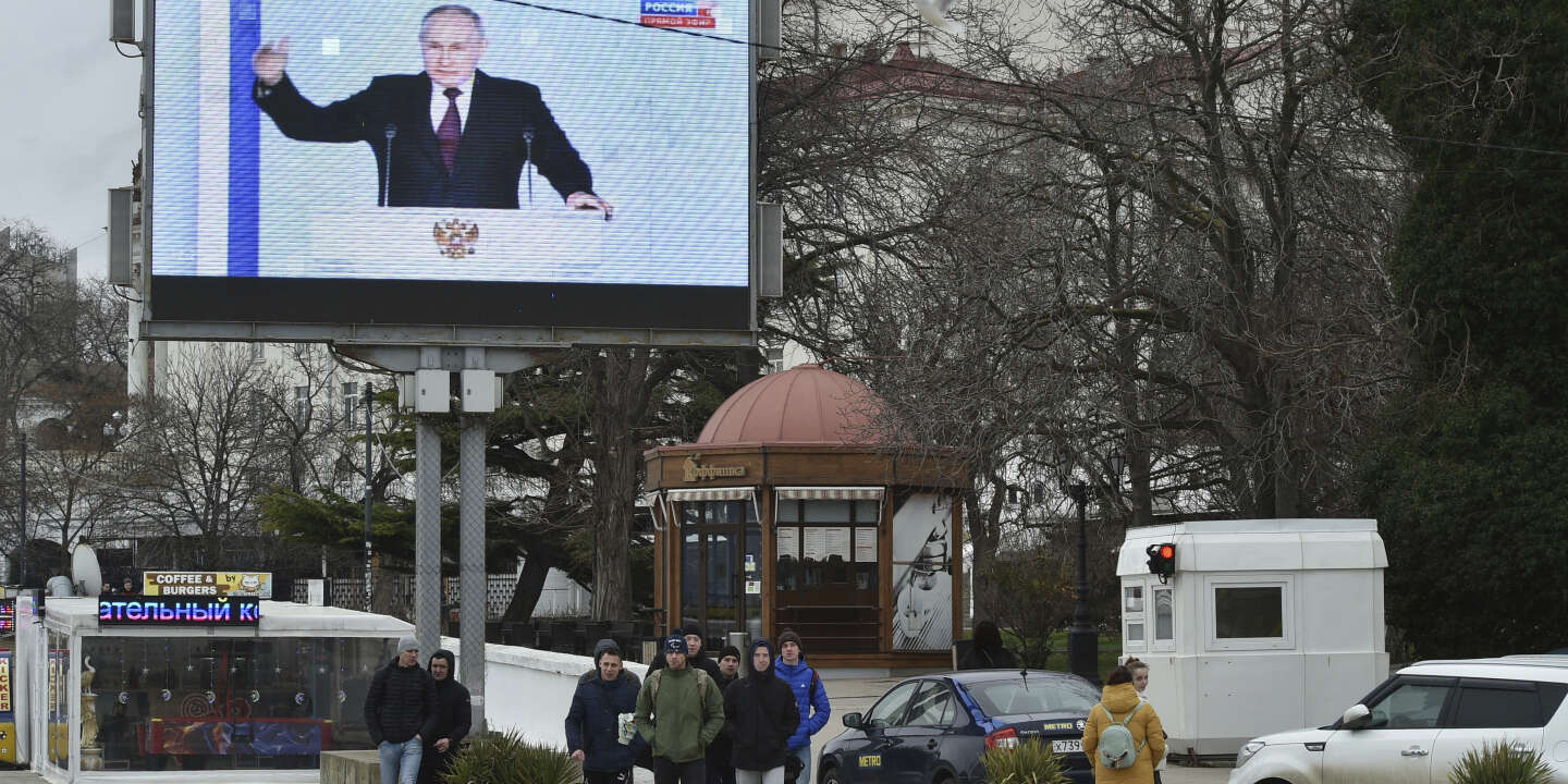 a highly anticipated speech from Putin to the nation two