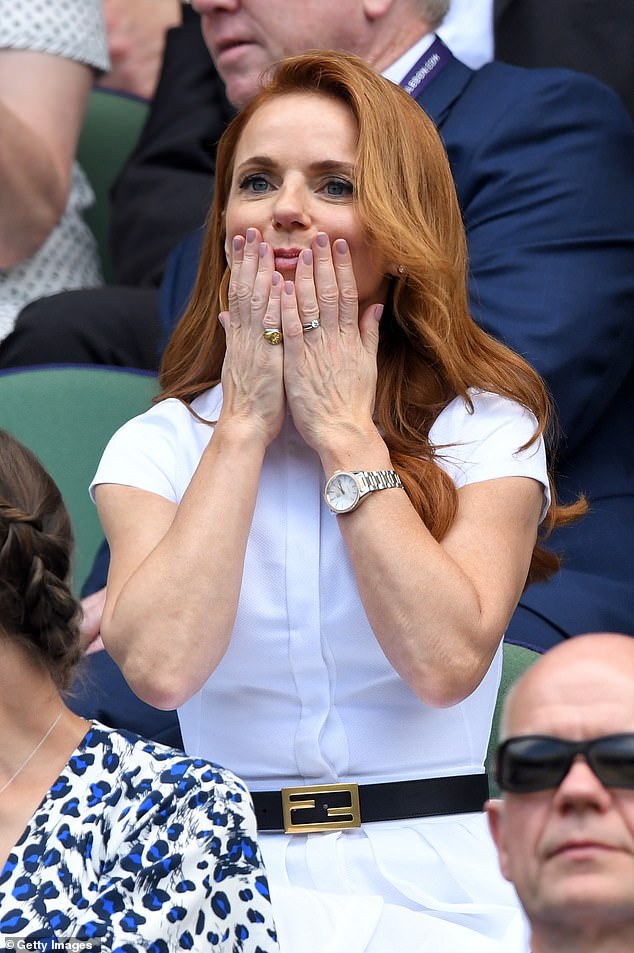 Friends of Geri (pictured at Wimbledon 2019) say they are 